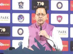
      
      CM Dhami attends final of Uttarakhand Premier League
      
      
