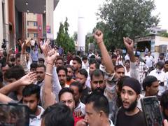 
      
      Rajasthan: Victims' relatives protest outside SMS Hospital
      
      