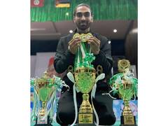 
      
      Pramod Bhagat shines with three gold medals at Abia
      
      