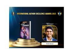 
      
      Krishiv Bansal Wins International Author Excellence Award 2025 
      
      