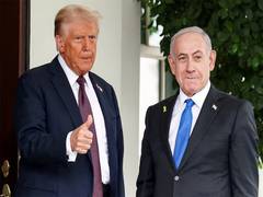 
      
      Trump denies asking Netanyahu to not be 'negative'
      
      