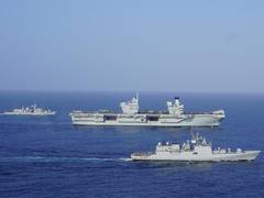 
      
      Exercise Konkan 2025: India-UK carrier strike groups link up
      
      