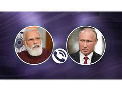 
      
      PM Modi speaks with President Putin, extends birthday wishes
      
      