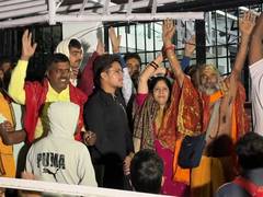 
      
      Vaishno Devi Yatra resumes after three-day suspension
      
      