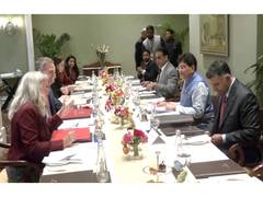 
      
      India-UK trade ministers hold bilateral meeting in Mumbai
      
      