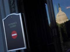 
      
      Democratic, Republican lawmakers spar in Capitol hallway
      
      