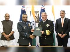 
      
      India-Australia sign key defence agreements
      
      