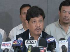 
      
      Meghalaya CM calls for return to normalcy in Manipur; meets with
      
      