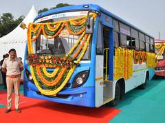 
      
      Gujarat CM Bhupendra Patel flags off 201 new ST buses
      
      