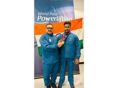 
      
      Vinay wins gold at Para Powerlifting World Championships 2025
      
      