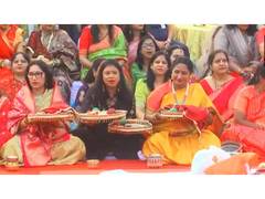 
      
      Karwa Chauth: Delhi CM Rekha Gupta joins women in festive rituals
      
      