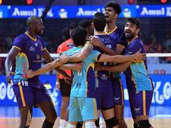 
      
      PVL 2025: Delhi Toofans beat hosts Hyderabad Black Hawks 
      
      