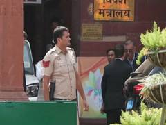 
      
      US Ambassador to India Sergio Gor arrives at MEA
      
      