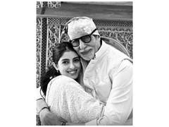 
      
      Big B receives heartfelt birthday wish from granddaughter Navya 
      
      