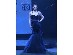 
      
      Shalini Passi graces runway in ethereal velvet fish tail gown
      
      