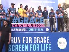 
      
      Grace Foundation organises cancer run in Hyderabad
      
      