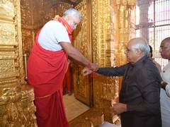 
      
      Gujarat: CM offers prayers to Lord Ghantakarna
      
      