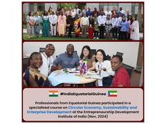 
      
      EAM Jaishankar extends Independence Day greetings to Equatorial G
      
      