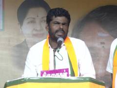 
      
      BJP leader Annamalai calls DMK “arrogant