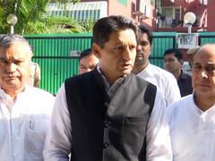 
      
      Congress MP Deepender Hooda meets with family of late IPS officer
      
      