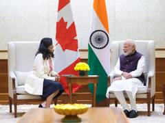
      
      PM Modi meets Canadian FM Anand
      
      