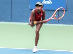 
      
      Kiran prepares to make her mark on the US junior circuit
      
      