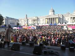 
      
      London glows with joy as thousands celebrate Diwali at Trafalgar 
      
      