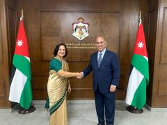 
      
      India, Jordan reaffirm commitment to strengthen ties
      
      