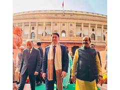 
      
      LS Speaker holds talks with Mongolian President on parliamentary
      
      