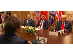 
      
      “If they don’t disarm, we will”: Trump warns Hamas
      
      