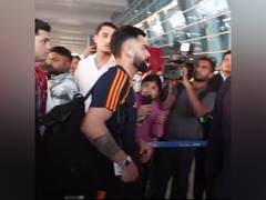 
      
      Rohit Sharma, Virat Kohli depart with Team India for Australia to
      
      