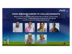 
      
      Coca-Cola's 8-Year ICC Partnership Champions India's Local Heroes
      
      