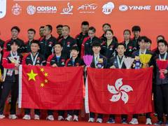 
      
      China sweep men’s and women’s team finals to claim double gold
      
      