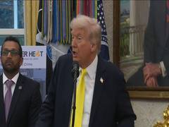 
      
      “If they don’t do it, we’ll do it”: Trump on Hamas disarmament
      
      