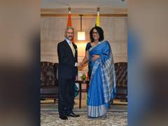 
      
      Jaishankar holds talks with Sri Lankan PM on strengthening ties
      
      