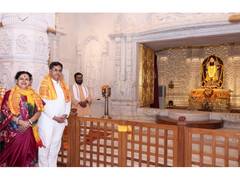 
      
      Tripura CM Manik Saha visits Ram Mandir
      
      