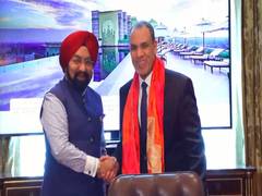 
      
      Sahney meets Egyptian foreign minister on trade and security
      
      