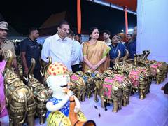 
      
      Odisha Governor Hari Babu Kambhampati visits Adivasi Mahotsav
      
      