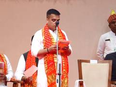 
      
      Gujarat: Harsh Sanghavi appointed as DCM, 25 ministers take oath
      
      