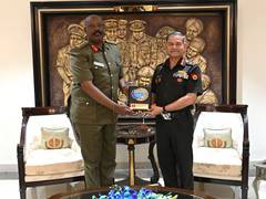 
      
      India-Uganda discuss enhancing defence cooperation
      
      