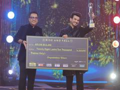 
      
      Arjun Bijlani wins first season of reality show 'Rise & Fall' 
      
      