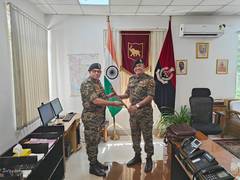 
      
      AK Chakraborty takes over as IG BSF Tripura
      
      