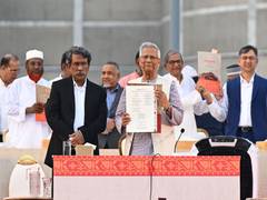 
      
      Bangladesh’s political parties sign post-uprising reform agendas
      
      
