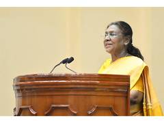 
      
      President Droupadi Murmu graces national conclave on ‘Adi Karmayo
      
      
