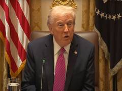 
      
      Trump repeats claim of India 