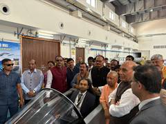 
      
      Rajnath Singh witnesses BrahMos virtual strike
      
      