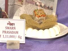 
      
      Jaipur shop sells Diwali sweets infused with 24-carat gold...
      
      