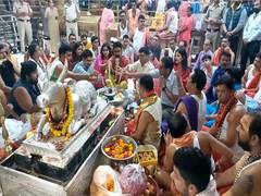 
      
      Priests perform special 'Mahapuja' at Ujjain's Shri...
      
      