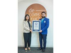 
      
      Deconstruct creates GUINNESS WORLD RECORDS title 
      
      