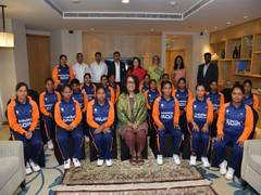 
      
      Indian Women’s Cricket Team for the Blind meets Sri Lankan PM
      
      